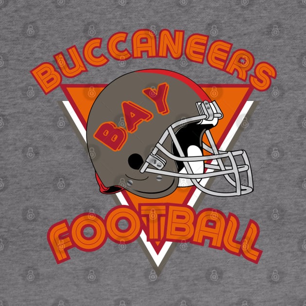 Tampa Bay Buccaneers Vintage Style by Borcelle Vintage Apparel 